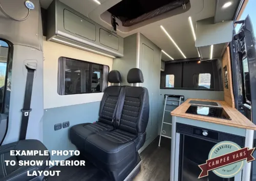 Photo 3 of 2025 25 REG VW CRAFTER CR35 MWB 177PS AUTO FWD COMMERCE PLUS – REAR CAMERA, LED LIGHTS, HEATED TIPTRONIC LEATHER STEERING WHEEL – BRAND NEW CONVERSION
