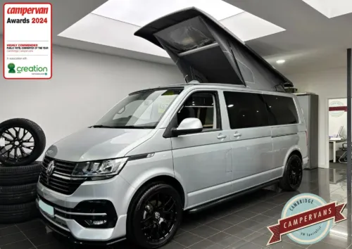Photo 1 of 2023 73 REG VW T6.1 110PS BUSINESS PACK SWB TAILGATE (GLAZED) – BRAND NEW CAMPERVAN CONVERSION