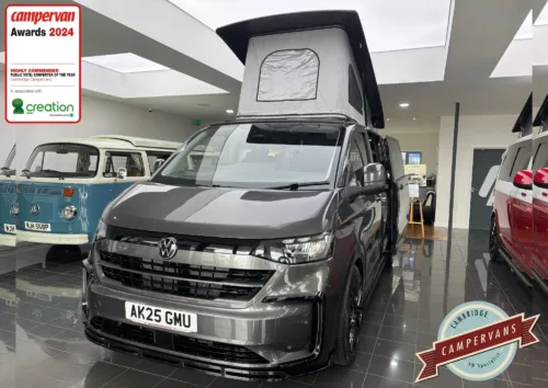 Photo of 2025 25 REG VW T7 150PS 8SP AUTO COMMERCE PRO SWB TAILGATE – BRAND NEW CAMPERVAN CONVERSION