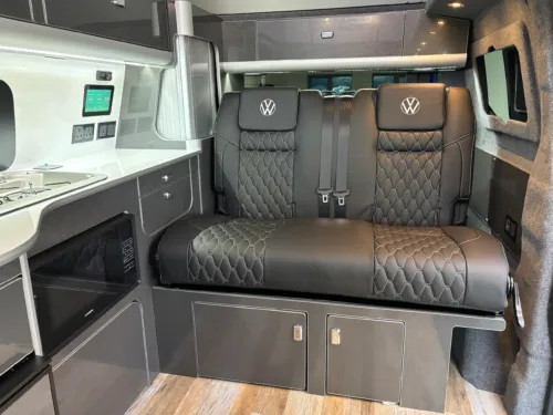 Photo 4 of 2025 25 REG VW T7 150PS 8SP AUTO COMMERCE PRO SWB TAILGATE – HEATED STEERING WHEELS, LED EXCLUSIVE REAR LIGHTS – BRAND NEW CAMPERVAN CONVERSION