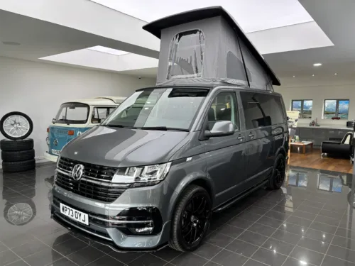 Photo 1 of 2023 73 REG VW T6.1 150DSG AUTOMATIC HIGHLINE, SWB, BARN DOORS – CAMPERVAN CONVERSION