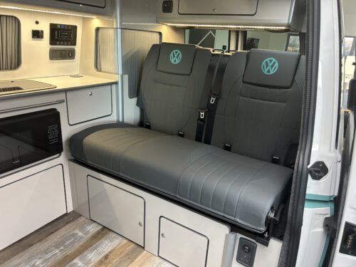 Photo 2 of 2024 24 REG VW T6.1 110PS HIGHLINE SWB BARN DOORS – BRAND NEW CAMPERVAN CONVERSION – FIXED RIB BED