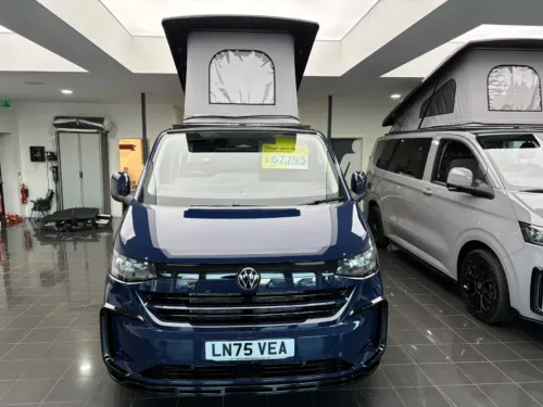 Photo 3 of 2025 75 REG VW T7 150PS 8SP AUTOMATIC COMMERCE PRO SWB TAILGATE – HEATED STEERING WHEEL, LED EXCLUSIVE REAR LIGHTS – BRAND NEW ‘JOURNEY’ CAMPERVAN CONVERSION – FIXED RIB BED