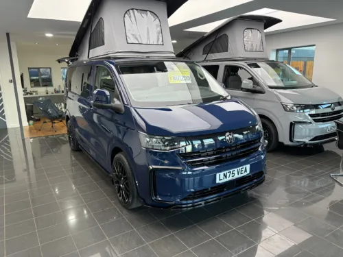 Photo 2 of 2025 75 REG VW T7 150PS 8SP AUTOMATIC COMMERCE PRO SWB TAILGATE – HEATED STEERING WHEEL, LED EXCLUSIVE REAR LIGHTS – BRAND NEW ‘JOURNEY’ CAMPERVAN CONVERSION – FIXED RIB BED