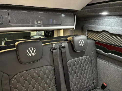 Photo 5 of 2025 75 REG VW T7 110PS 6SP MANUAL COMMERCE PRO SWB TAILGATE – HEATED STEERING WHEEL, LED EXCLUSIVE REAR LIGHTS – BRAND NEW CAMPERVAN CONVERSION – MOBIFRAME 112CM SLIDING BED