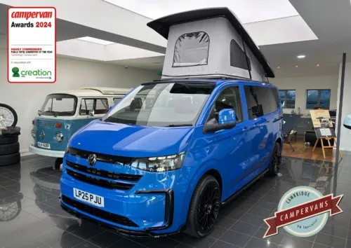 Photo of 2025 25 REG VW T7 150PS 8SP AUTO COMMERCE PRO SWB TAILGATE – HEATED STEERING WHEELS, LED EXCLUSIVE REAR LIGHTS – BRAND NEW CAMPERVAN CONVERSION