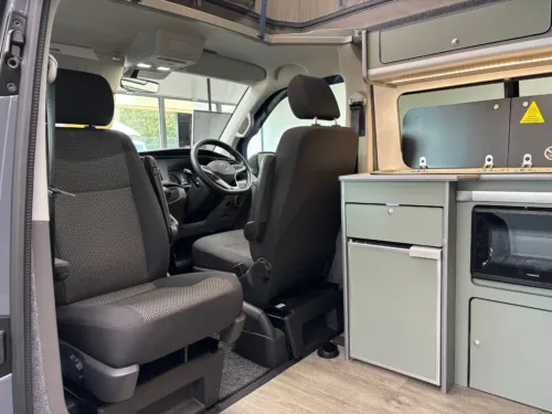 Photo 5 of 2024 24 REG VW T6.1 150DSG HIGHLINE SWB TAILGATE – LED LIGHTS, NAV MEDIA – CAMPERVAN CONVERSION