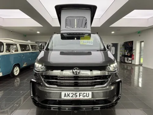 Photo 2 of 2025 25 REG VW T7 110PS 6SP MANUAL COMMERCE PRO SWB TAILGATE – CAMPERVAN ‘DAY VAN’ CONVERSION – MOBIFRAME 150CM SLIDING BED