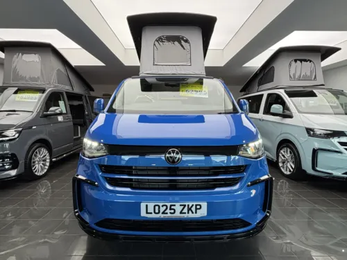 Photo 2 of 2025 25 REG VW T7 110PS 6SP MANUAL COMMERCE PRO SWB TAILGATE – HEATED STEERING WHEEL, LED EXCLUSIVE REAR LIGHTS – BRAND NEW CAMPERVAN CONVERSION – RIB GLIDEMOTION 112CM