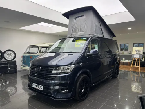 Photo 1 of 2024 24 REG VW T6.1 150DSG SWB HIGHLINE TAILGATE – REAR CAMERA, HEATED SEATS – CAMPERVAN CONVERSION – FIXED RIB BED