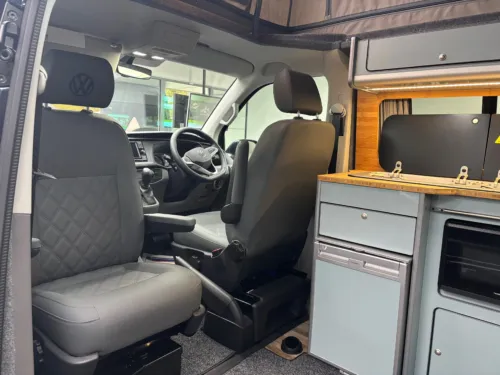 Photo 3 of 2024 24 REG VW T6.1 150DSG SWB HIGHLINE TAILGATE – REAR CAMERA, HEATED SEATS – CAMPERVAN CONVERSION – FIXED RIB BED