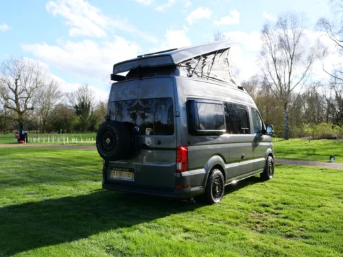Photo 3 of 2025 75 REG VW CRAFTER CR35 MWB 177PS AUTO FWD COMMERCE PLUS – HEATED SEATS, REAR CAMERA, LED LIGHTS, HEATED TIPTRONIC LEATHER STEERING WHEEL – BRAND NEW ‘EVO KIT’ CONVERSION