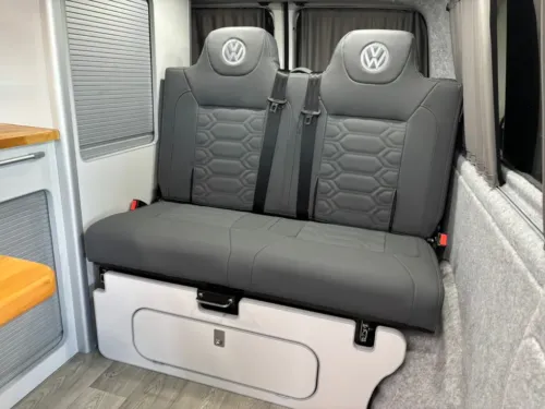 Photo 5 of 2021 21 REG VW T6.1 T32 150PS LWB BARN DOORS – CAMPERVAN CONVERSION – FABWORX BED