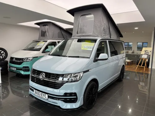 Photo 1 of 2023 23 REG VW T6.1 150DSG SWB TAILGATE – T30, REAR CAMERA, CARPETED CAB – CAMPERVAN CONVERSION