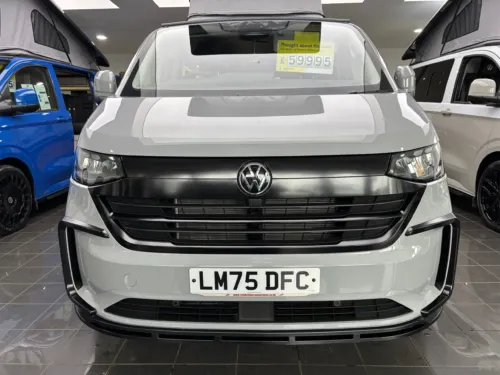 Photo 4 of 2025 75 REG VW T7 110PS 6SP MANUAL COMMERCE PRO SWB TAILGATE – HEATED STEERING WHEEL, LED EXCLUSIVE REAR LIGHTS – BRAND NEW CAMPERVAN CONVERSION – FIXED RIB BED