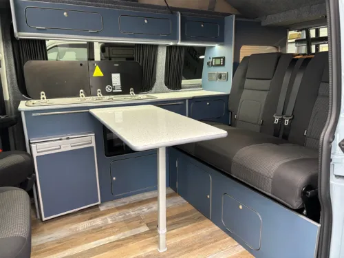 Photo 3 of 2023 23 REG VW T6.1 150DSG SWB TAILGATE – T30, REAR CAMERA, CARPETED CAB – CAMPERVAN CONVERSION