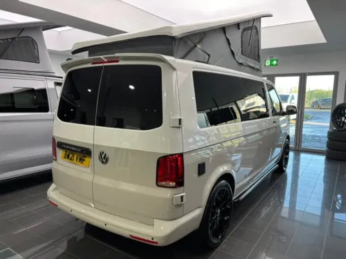 Photo 3 of 2021 21 REG VW T6.1 T32 150PS LWB BARN DOORS – CAMPERVAN CONVERSION – FABWORX BED