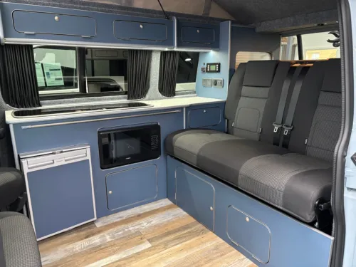 Photo 4 of 2023 23 REG VW T6.1 150DSG SWB TAILGATE – T30, REAR CAMERA, CARPETED CAB – CAMPERVAN CONVERSION