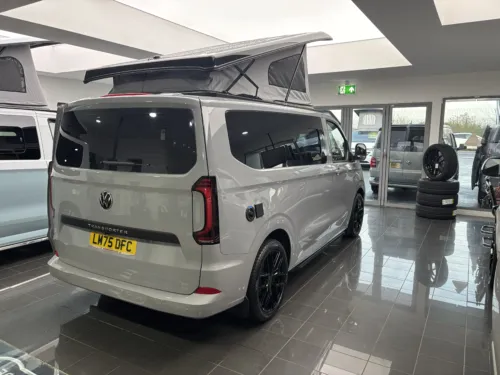 Photo 5 of 2025 75 REG VW T7 110PS 6SP MANUAL COMMERCE PRO SWB TAILGATE – HEATED STEERING WHEEL, LED EXCLUSIVE REAR LIGHTS – BRAND NEW CAMPERVAN CONVERSION – FIXED RIB BED