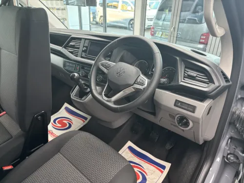 Photo 3 of 2024 73 REG VW T6.1 T32 150PS HIGHLINE SWB TAILGATE – HEATED SEATS, REAR CAMERA, LED LIGHTS, MUD FLAPS – BRAND NEW CAMPERVAN CONVERSION – FIXED RIB BED