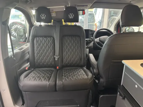 Photo 4 of 2025 75 REG VW T7 110PS 6SP MANUAL COMMERCE PRO SWB TAILGATE – HEATED STEERING WHEEL, LED EXCLUSIVE REAR LIGHTS – BRAND NEW CAMPERVAN CONVERSION – FIXED RIB BED