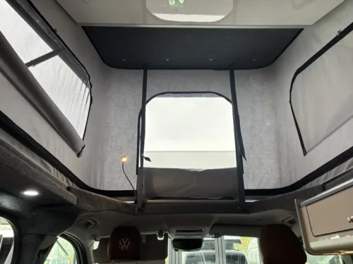 Photo 5 of 2025 75 REG VW T7 150PS 8SP AUTO COMMERCE SWB BARN DOORS – TWO TONE CLEAR WHITE/ASCOT GREY – BRAND NEW CAMPERVAN CONVERSION – MOBIFRAME 112CM SLIDING BED – PLUS WATER HEATER!