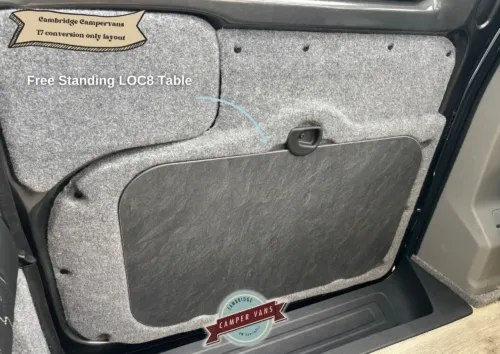 Photo 4 of OPTON 3: CAMPERVAN CONVERSION FOR YOUR VW T7 SWB WITH FIXED RIB BED