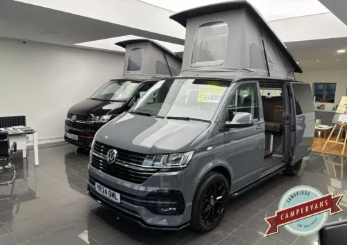 Photo of 2024 24 REG VW T6.1 110PS HIGHLINE SWB TAILGATE (GLAZED – REAR CAMERA, HEATED SEATS, CARPETED CAB – CAMPERVAN CONVERSION