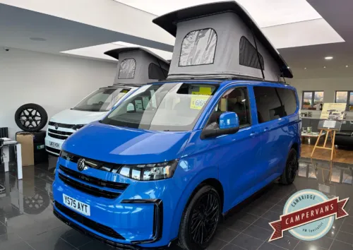 Photo of 2025 75 REG VW T7 150PS 8SP AUTOMATIC COMMERCE PRO SWB TAILGATE – LED EXCLUSIVE REAR LIGHTS, ‘STYLE’ FRONT SEATS – BRAND NEW CAMPERVAN CONVERSION – FIXED RIB BED
