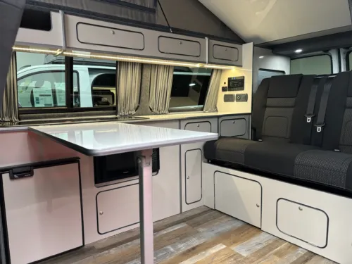 Photo 3 of 2024 73 REG VW T6.1 110PS BUSINESS PACK LWB, BARN DOORS – BRAND NEW CAMPERVAN CONVERSION – FIXED RIB BED