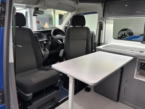 Photo 4 of 2021 71 REG VW T6.1 HIGHLINE 150DSG SWB TAILGATE – REAR CAMERA, CARPETED CAB – CAMPERVAN CONVERSION – SMARTBED EVOLUTION R