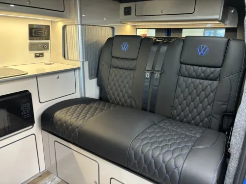 Photo 4 of 2025 75 REG VW T7 150PS 8SP AUTOMATIC COMMERCE PRO SWB BARN DOORS – LED EXCLUSIVE REAR LIGHTS, HEATED STEERING WHEEL – BRAND NEW CAMPERVAN CONVERSION – FIXED RIB BED