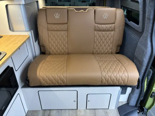 Photo 3 of 2026 75 REG VW T7 110PS 6SP MANUAL COMMERCE PRO SWB TAILGATE – HEATED STEERING WHEEL, LED EXCLUSIVE REAR LIGHTS – BRAND NEW CAMPERVAN CONVERSION – FIXED RIB BED