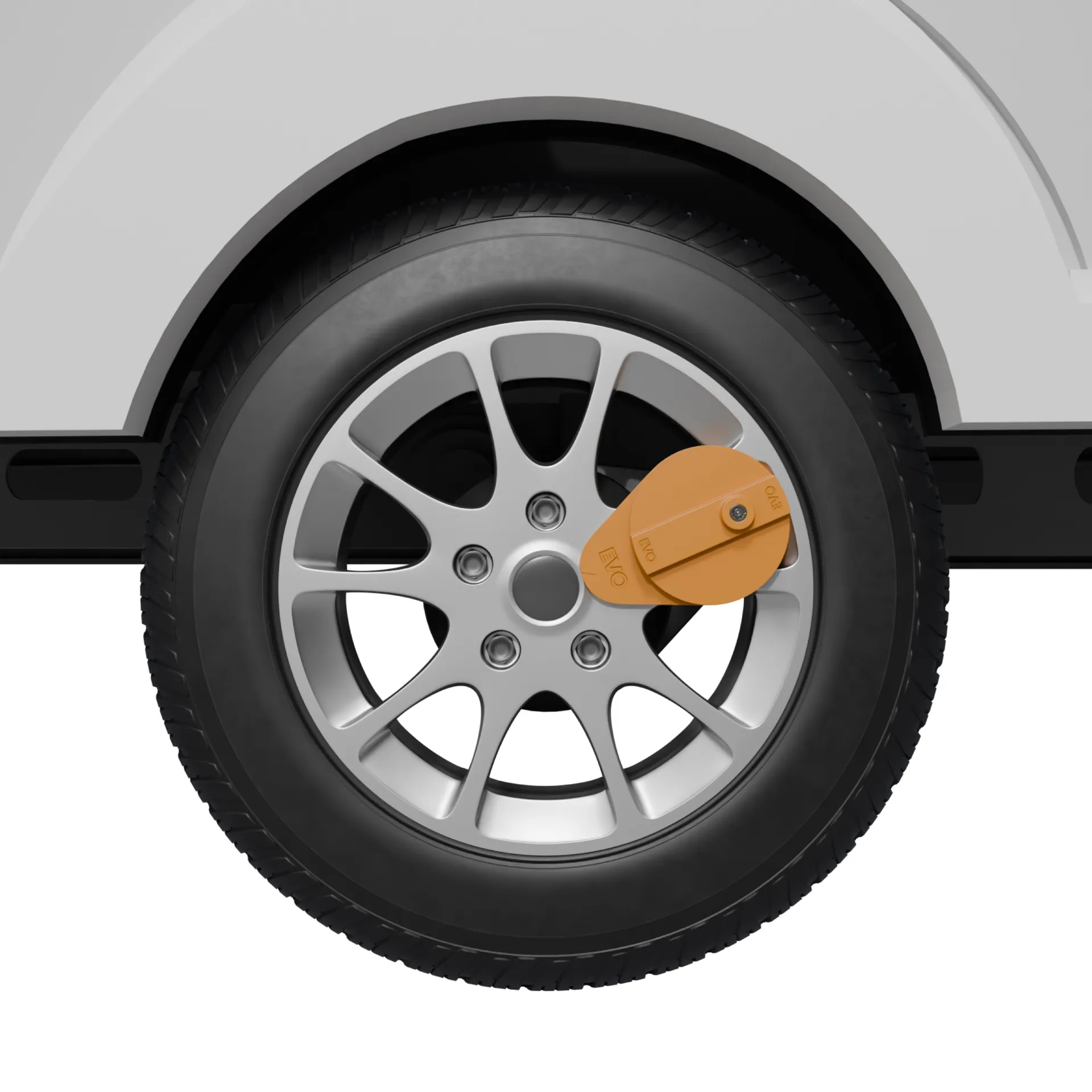Photo of EVO Caravan Wheel Lock (For Caravans fitted with an AL-KO receiver)