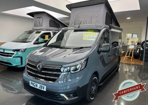 Photo of 2024 24 REG RENAULT TRAFIC ‘AUTOHAUS CRESTON’ 150PS AUTO SWB TAILGATE – REAR CAMERA  – CAMPERVAN CONVERSION – FIXED RIB BED