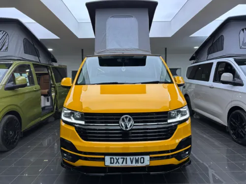 Photo 3 of 2021 71 REG VW T6.1 150PS 6SP MANUAL HIGHLINE SWB BARN DOORS – LED LIGHTS – CAMPERVAN CONVERSION