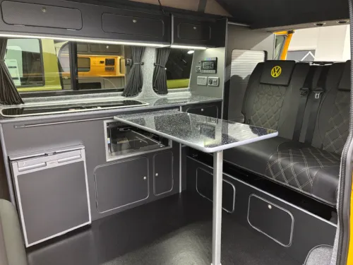 Photo 2 of 2021 71 REG VW T6.1 150PS 6SP MANUAL HIGHLINE SWB BARN DOORS – LED LIGHTS – CAMPERVAN CONVERSION