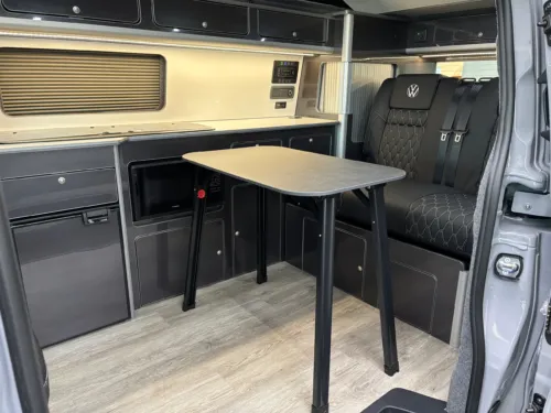 Photo 4 of 2026 75 REG VW T7 150PS 8SP AUTOMATIC COMMERCE PLUS LWB TAILGATE – HEATED WINDSCREEN, CONNECTIVITY PACKAGE – BRAND NEW CAMPERVAN CONVERSION – FIXED RIB BED