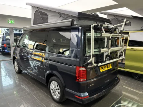 Photo 4 of 2017 17 REG VW TRANSPORTER T6 HIGHLINE 5SP MANUAL T28 STARLIGHT BLUE – CAMPERVAN CONVERSION