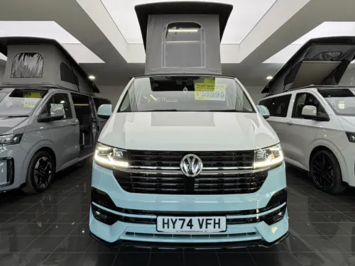 Photo 2 of 2024 74 REG VW T6.1 HIGHLINE 150DSG SWB TAILGATE – T30, LED LIGHTS, HEATED SEATS, REAR CAMERA – NEWLY INSTALLED CAMPERVAN CONVERSION – FIXED RIB BED