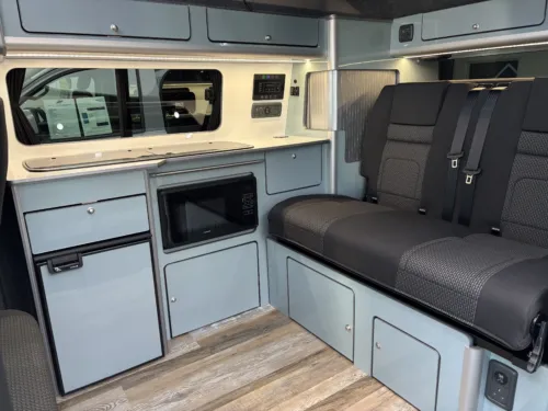 Photo 3 of 2024 74 REG VW T6.1 HIGHLINE 150DSG SWB TAILGATE – T30, LED LIGHTS, HEATED SEATS, REAR CAMERA – NEWLY INSTALLED CAMPERVAN CONVERSION – FIXED RIB BED