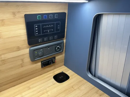 Photo 5 of 2025 75 REG VW T7 T32 150PS 8SP AUTOMATIC COMMERCE PRO SWB TAILGATE – HEATED STEERING WHEEL, LED EXCLUSIVE REAR LIGHTS, ‘STYLE’ FRONT SEATS – BRAND NEW CAMPERVAN CONVERSION – FIXED RIB BED, LEIGHTON VANS LV-S FRONT CHIN & SPLITTER
