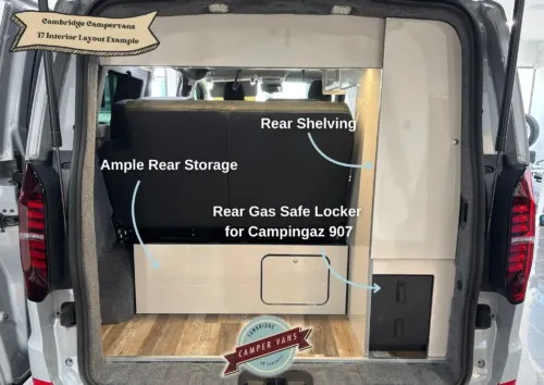 Photo 5 of 2026 26 REG VW T7 150PS 8SP AUTOMATIC COMMERCE PRO SWB TAILGATE – HEATED STEERING WHEEL, LED EXCLUSIVE REAR LIGHTS – BRAND NEW CAMPERVAN CONVERSION