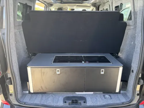 Photo 2 of 2026 26 REG VW T7 150PS 8SP AUTOMATIC COMMERCE PLUS SWB TAILGATE – LED EXCLUSIVE REAR LIGHTS, CONNECTIVITY PACKAGE, 70L FUEL TANK, T32 – BRAND NEW CAMPERVAN CONVERSION – FIXED FULL WIDTH 150CM RIB BED