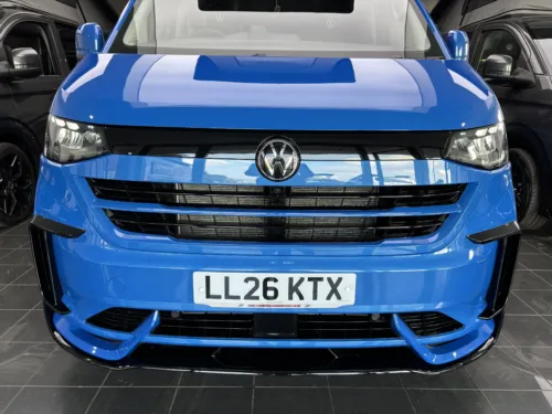 Photo 3 of 2026 26 REG VW T7 T32 4 MOTION 150PS 8SP AUTOMATIC COMMERCE PRO SWB TAILGATE – ‘OFF GRID’ CONVERSION – MOBIFRAME BED ON RAILS – MID BLUE