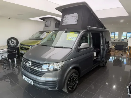 Photo of 2020 20 VW TRANSPORTER T6.1 110PS 5 SPEED MANUAL BARN DOORS BIG WAVE CAMPERVAN CONVERSION