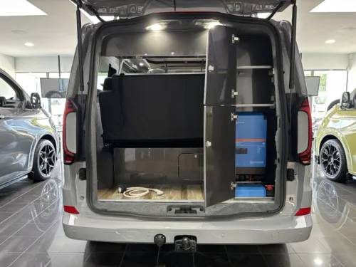 Photo 5 of 2026 26 REG VW T7 150PS 8SP AUTOMATIC COMMERCE PRO SWB TAILGATE – LED EXCLUSIVE REAR LIGHTS, TOWBAR, T30, PARKING PACKAGE PREMIUM, CARPETED CAB – BRAND NEW FULLY-OFF GRID CAMPERVAN CONVERSION – STONE GREY