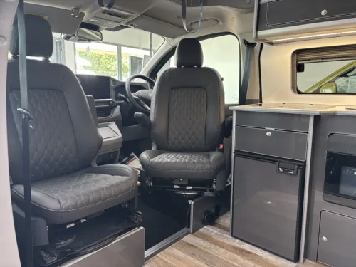 Photo 3 of 2026 26 REG VW T7 150PS 8SP AUTOMATIC COMMERCE PRO SWB TAILGATE – LED EXCLUSIVE REAR LIGHTS, TOWBAR, T30, PARKING PACKAGE PREMIUM, CARPETED CAB – BRAND NEW FULLY-OFF GRID CAMPERVAN CONVERSION – STONE GREY
