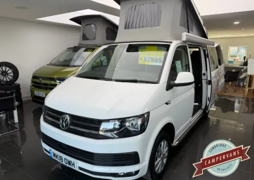 Photo of 2018 18 Reg VW T6 102PS 5SP MANUAL HIGHLINE, SWB, BARN DOORS – CAMPERVAN CONVERSION