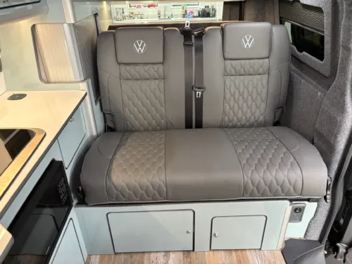 Photo 5 of 2026 26 REG VW T7 150PS 8SP AUTO COMMERCE PRO SWB TAILGATE – CLASSIC CONVERSION WITH LEIGHTON VANS FRONT BODYKIT – FIXED RIB BED – GRAPHITE DUST